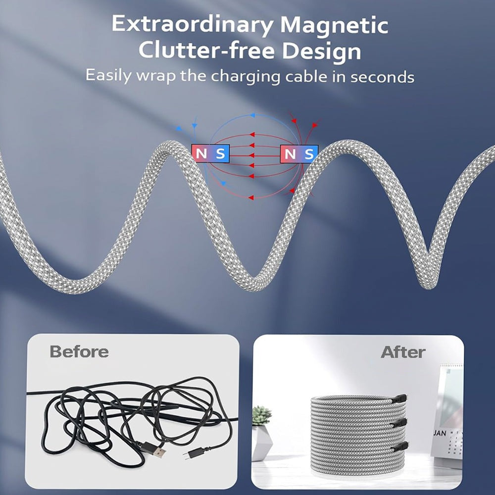 BV- Magcable | Magnetische Anti-klit Kabel.