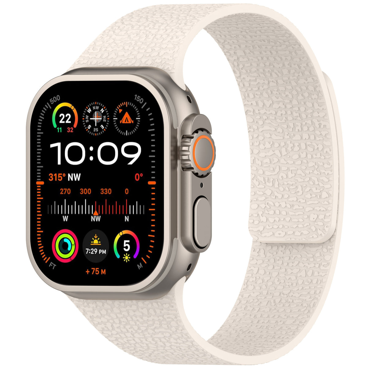 Cinturino Magnetico in Silicone Lychee per Apple Watch