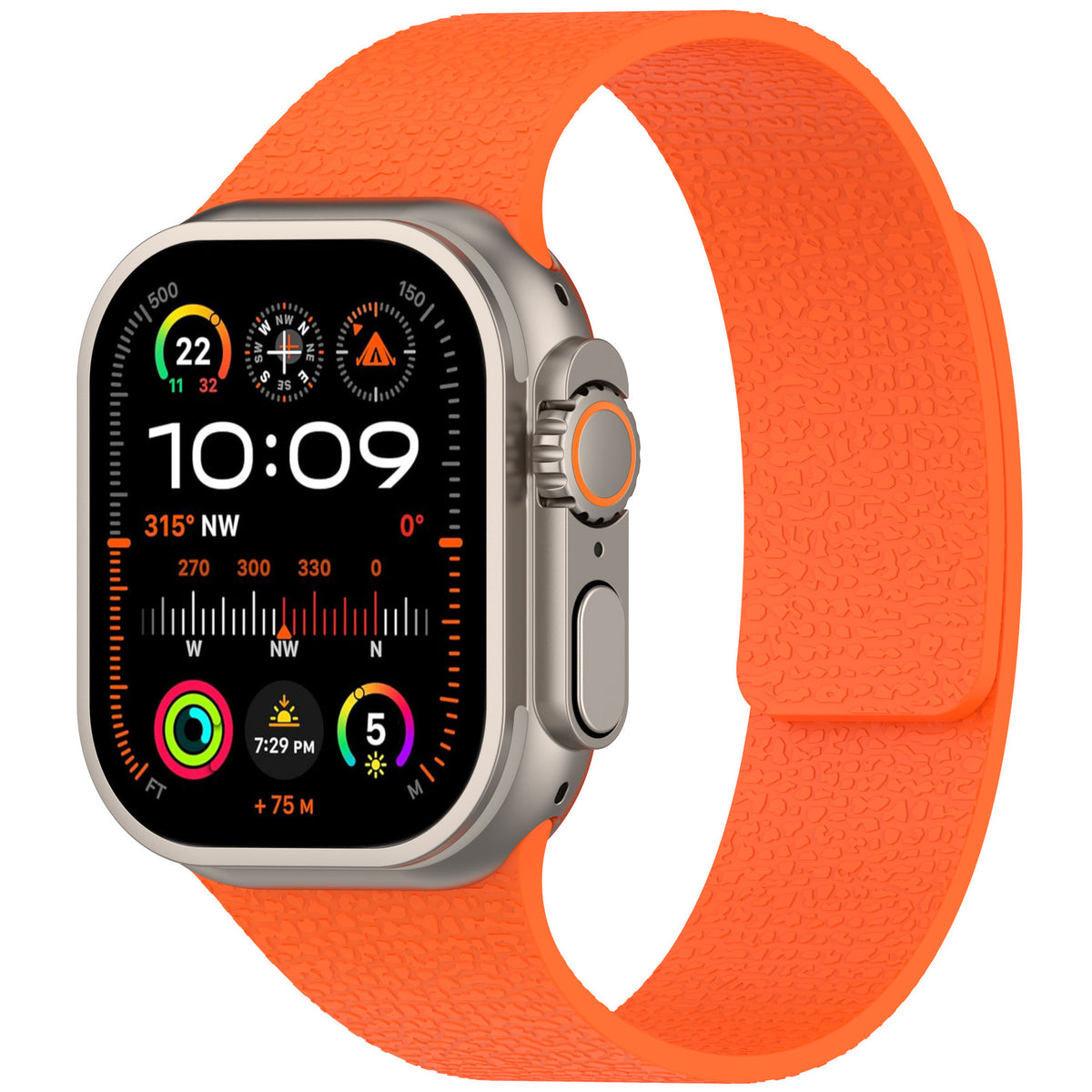 Cinturino Magnetico in Silicone Lychee per Apple Watch