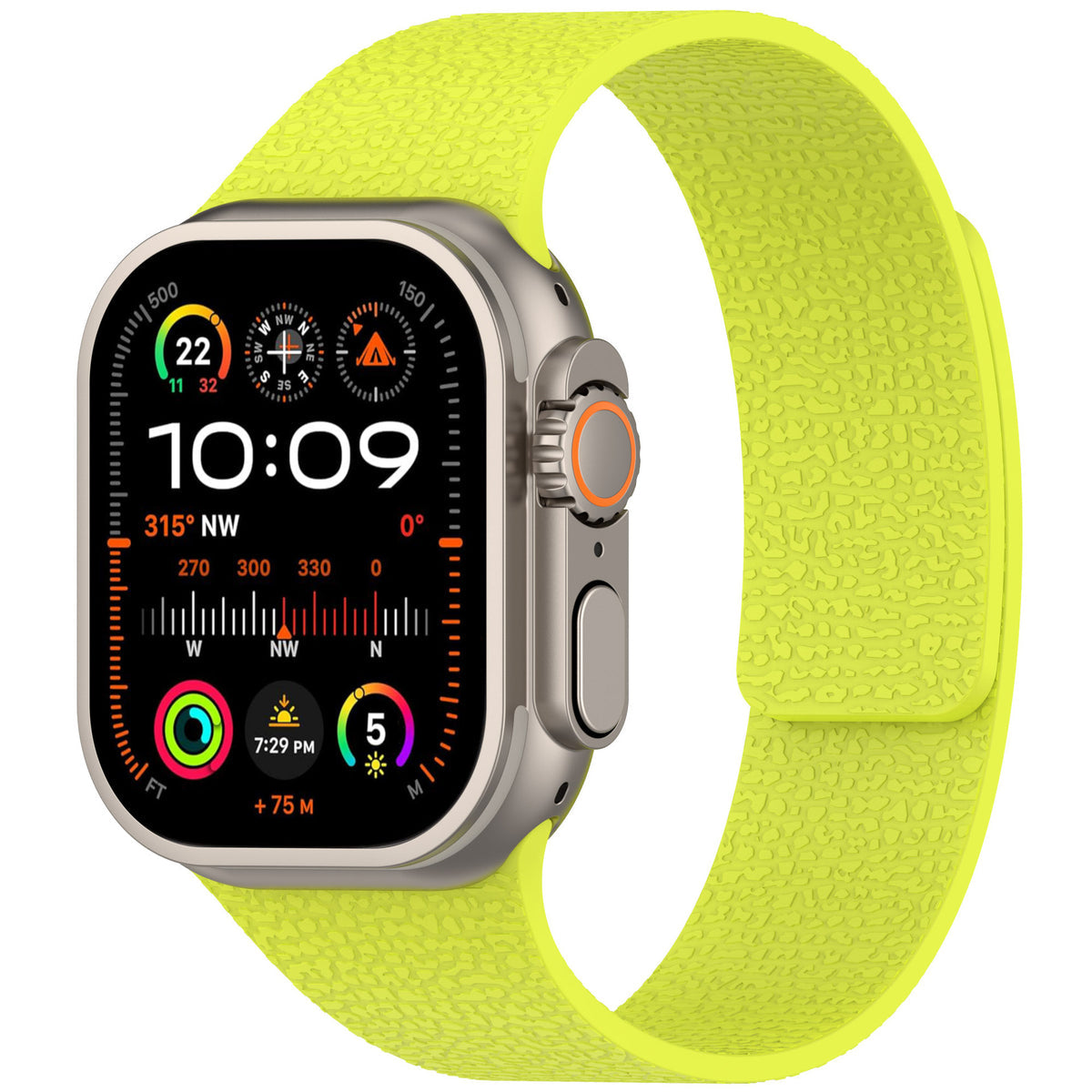 Cinturino Magnetico in Silicone Lychee per Apple Watch