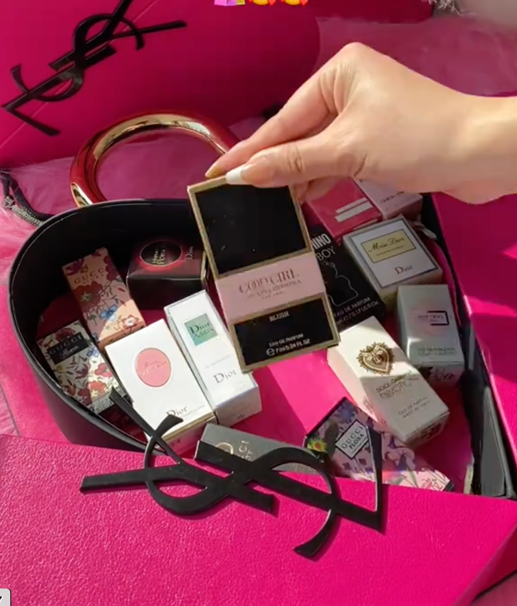 WR-💖 Set Regalo YSL Cuore Rosa per San Valentino 💝