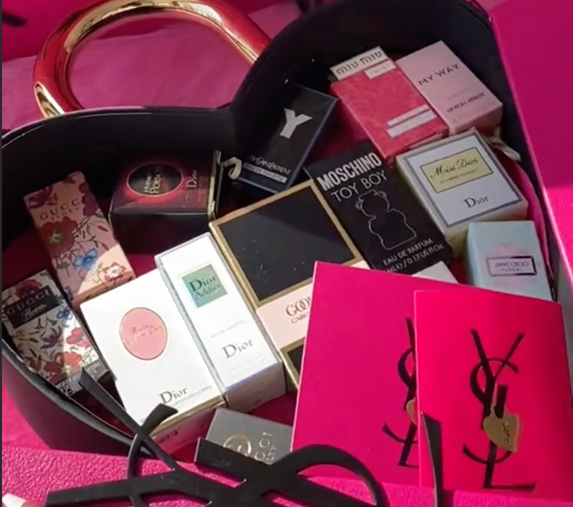 SV-💖 Set Regalo YSL Cuore Rosa per San Valentino 💝